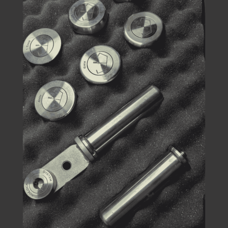 Freehand Roller Detailer Premium to‘plami 6 dona (Biro-Lock™, 50 mm, 1,5—20 mm)